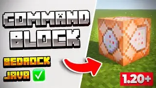 ✅ How to GET Command Block in Minecraft PE 1.20 & 1.20.1 😄 [Bedrock/Java Edition]