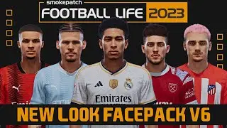 SP FOOTBALL LIFE 2023 NEW LOOK FACEPACK 2023 V6 | CPK & SIDER