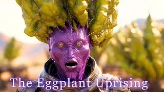 The Eggplant Empire - Ai movie created with Runway and Midjourney
