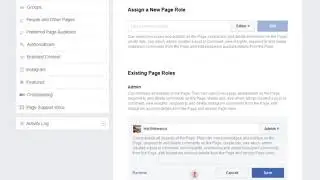 REMOVE YOURSELF AS ADMIN  ON A PAGE