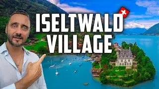 Iseltwald Switzerland | Swiss village & castle in Switzerland 4K