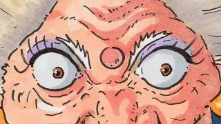 🔮 Yubaba Drawing - Speed Painting - Time-Lapse ✨ Jenea Kaitaz Art