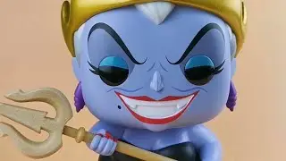 Review !!  Funko POP Ursula 10” Glow inThe Dark :  The Little Mermaid