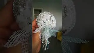 Брошь из бисера #бисер #брошьизбисера #медуза #jewelry #handmade