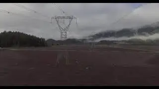 Electrical Pole And Wires | Drone Video