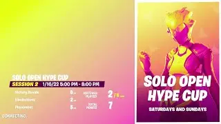 Fortnite Mobile Solo Hype Cup LIVE 60FPS