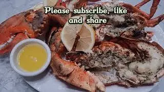 IF YOU LOVE LOBSTERS | EASY TO COOK OVEN BAKED LOBSTER |