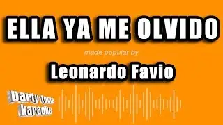 Leonardo Favio - Ella Ya Me Olvido (Versión Karaoke)