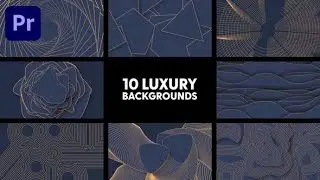 Luxury Backgrounds Premiere Pro Template Download