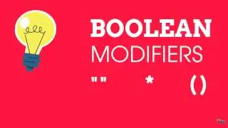 How Library Stuff Works: Boolean Modifiers 