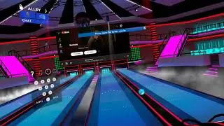 VR Quest 3 Premium Bowling game play