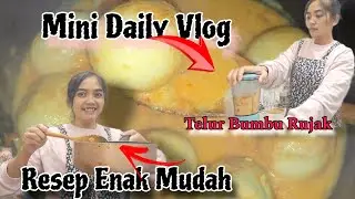 #vlog Sayur Simple Ala Tkw Taiwan‼️Telur Bumbu Rujak‼️