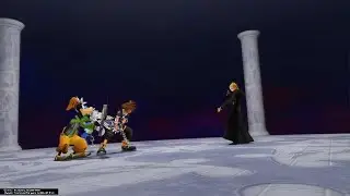 KINGDOM HEARTS - HD 1.5+2.5 ReMIX - Larxene Data Battle Critical Mode