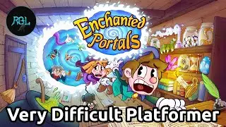 Enchanted Portals | Extremely Hard Platformer Inspired By Cuphead | Come Watch Me Fail | Gameplay