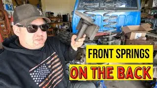 I put coil springs on the rear of my Jeep Comanche and its better than I thought it would be.