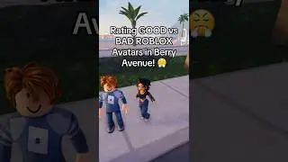 Rating GOOD vs BAD Roblox Avatars! 😤