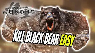 How to defeat Black Bear Guai EASY | Black Myth: Wukong