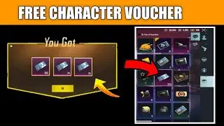 How To Get Free Character Voucher In Pubg Mobile || Free Character Voucher Trick Pubg Mobile