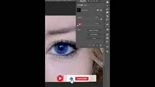Photoshop Tutorial : Change eye color #shorts #fixel