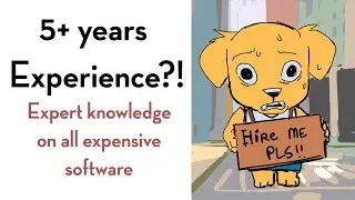 Animation Job Applications are a JOKE