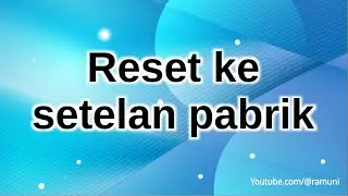 fresh install - tutorial cara mereset distro linux nixos ke setelan pabrik seperti pada hp android