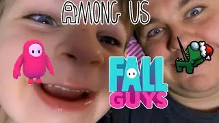 How NOT To Play Fall Guys & Among Us! WE DID BADLY! PS5