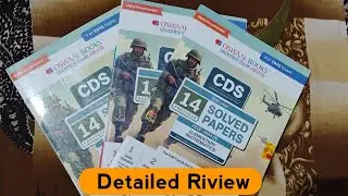 Oswaal Books for UPSC CDS 2025 Exam | Detailed review | STUDY TOUR #cdsbooks