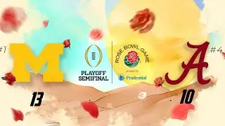 Rose Bowl First Half Highlights| 2024 CFP