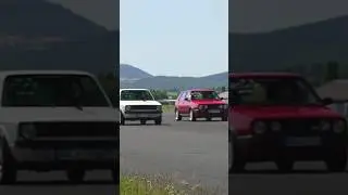 VW GTI Generations #dragrace #youtubeshorts #shorts #vwgti #ytshorts credit -Carwow #vokswagen