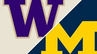 Washington huskies at Michigan wolverines
