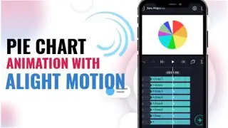 How to Create Pie Chart Animation with Alight Motion.