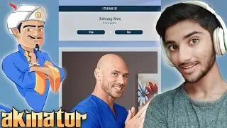 CAN AKINATOR GUESS JHONNY SINS !!!