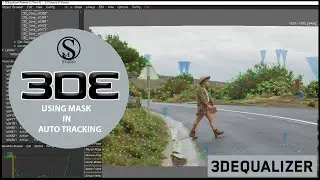 3DEqualizer - Auto Tracking Using Mask in 3DEqualizer | Auto Tracking & Camera Solve Tutorial