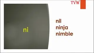 BASIC PHONIC SOUNDS FOR THE LETTER "N"