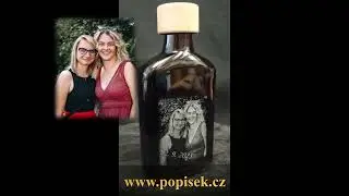 gravírování FOTKY NA SKLENICI - originální 🎁