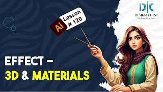 Effect - 3D And Materials in Adobe Illustrator