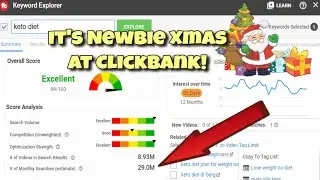 🎄Newbie Christmas At Clickbank | Make Money Online Fast With CB Pt5 Clickbank Tutorial for Beginners