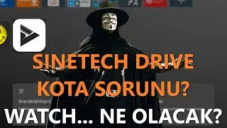 SINETECH DRIVE KOTA AŞILDI HATASI? SINIRSIZ WATC.ED ÇALIŞMIYOR 🤦