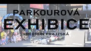 Parkourové vystoupení v Ostravě