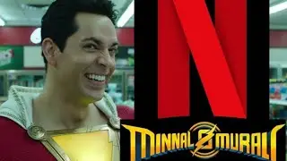 Minnal Murali Official trailer X Shazam!   | remix