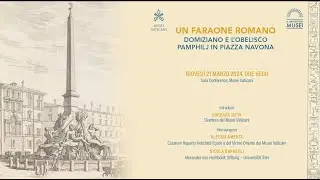 Un Faraone Romano - Domiziano e l'obelisco Pamphilj in Piazza Navona - 21 Marzo 2024