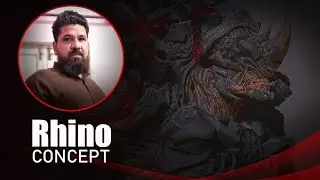 Rhino Spider-man Concept | Dheep Studio | Muhammad Zahid Raza Khan | Zbrush-Time-Laps