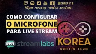 Como configurar microfone para live