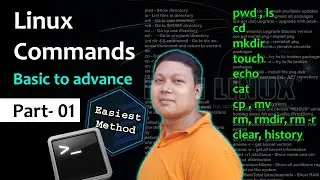 Linux commands | Linux command line | Linux terminal commands for beginners | Amader  Canvas #1