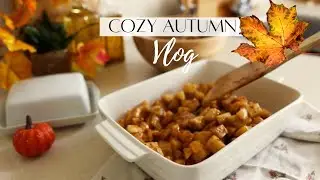 First day of Autumn 🍂 Spend a cozy afternoon with me | Decorating & Baking for fall | Silent Vlog