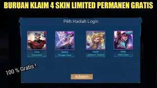 CARA DAPATKAN SKIN EPIC LIMITED GRATIS DI EVENT MOBILE LEGENDS TERBARU 2021