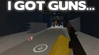 Nextbots But With GUNS... | Roblox Evade