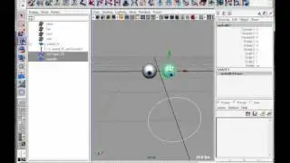 Eye rigging in Maya using aim constraint