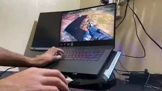 Destiny gameplay on asus laptop with cooler fan 🥶🥶 smooth gameplay 4k uhd