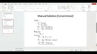 CANON F789SGA CALCULATOR TECHNIQUE FOR STRAIGHT LINE METHOD OF DEPRECIATION  - ENGINEERING ECONOMY
